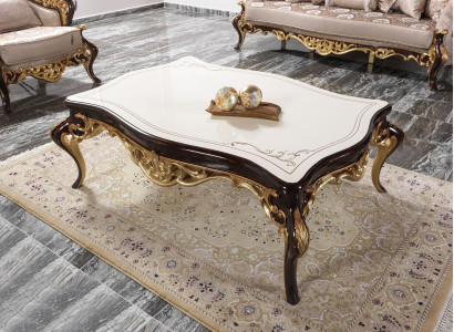 Wohnzimmertisch Couchtisch Beistelltisch Konsolen Beige Holz Tisch